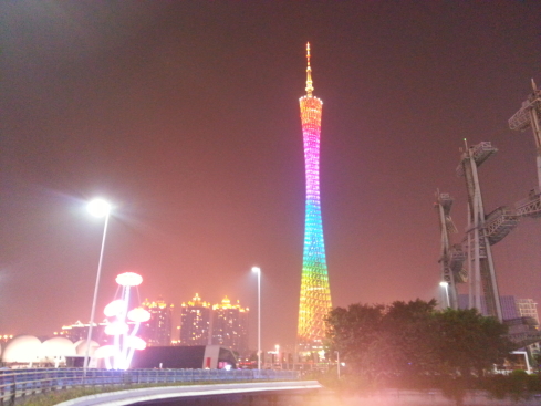 广州塔夜景